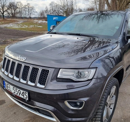 Jeep Grand Cherokee cena 99900 przebieg: 101000, rok produkcji 2015 z Ełk małe 121